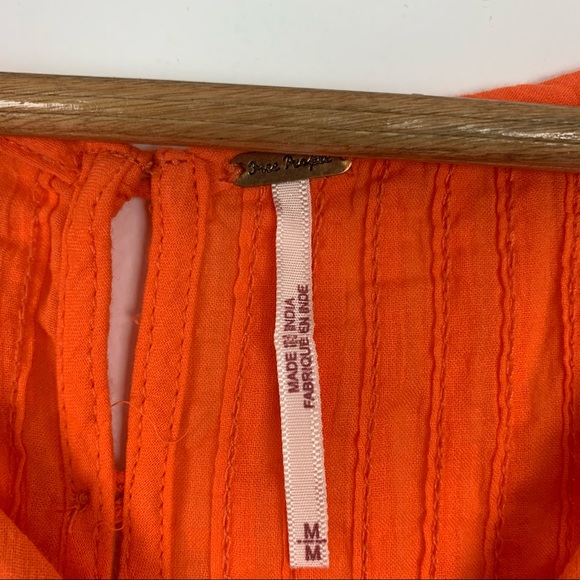 Free People Constant Crush Button Back Tank Size M - Picture 7 of 7